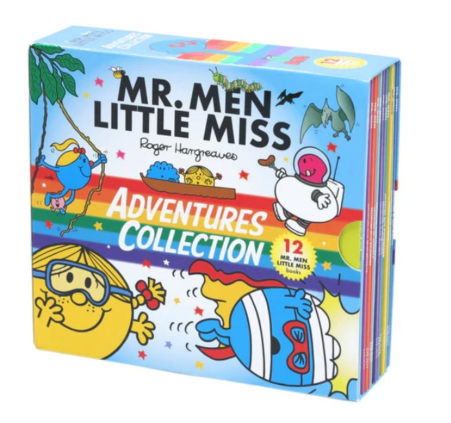 Mr. Men & Little Miss Adventures 12 Books Collection Box Set (12 Books)