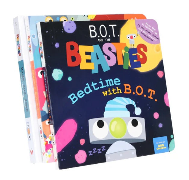 B.O.T And The Beasties Series 3 Books Collection Set (3 Board Books)