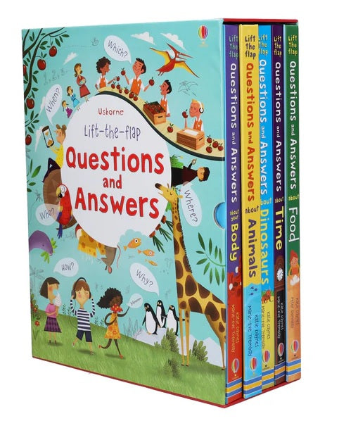 Lift-the-flap Questions and Answers (5 Books 硬皮)