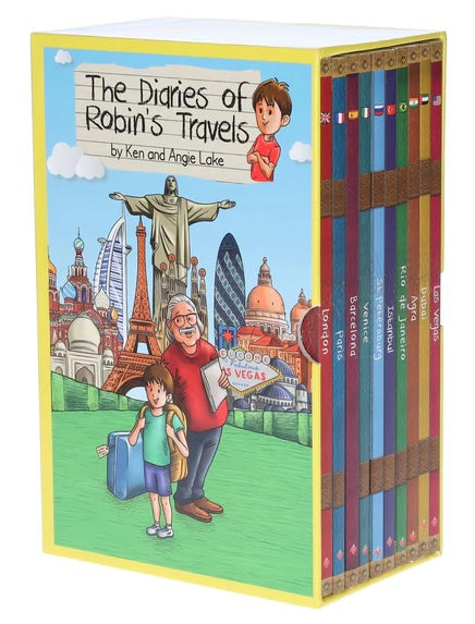 The Diaries of Robins Travels Adventures (10 Books)