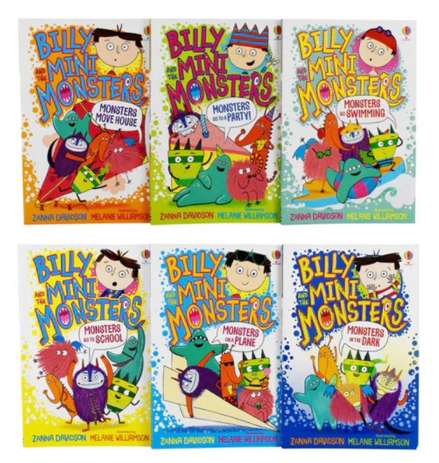 Billy and The Mini Monsters 6 Books Collection Set (6 Books)