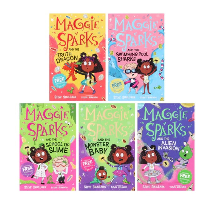 Maggie Sparks Series 5 Books Collection Box Set With Free Audio Books (5 Books)